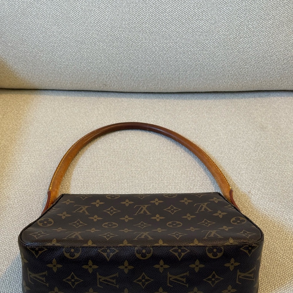 Louis Vuitton Mini Looping Dark Brown Monogram Shoulder Bag - Picture 5 of 8